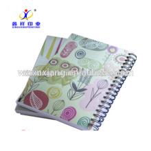 Personalizado a5 impresión de cuaderno personalizado, cuaderno de espiral, cuaderno escolar